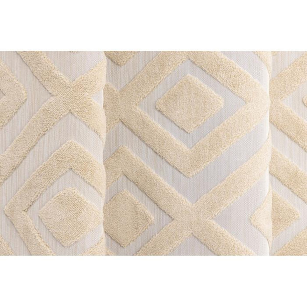 Paris Prix Tapis Shaggy Déco  Pia  200x290cm Beige