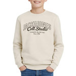 Jack & Jones Sweat Crème Garçon Jack & Jones Makoto. Coloris disponibles : Blanc