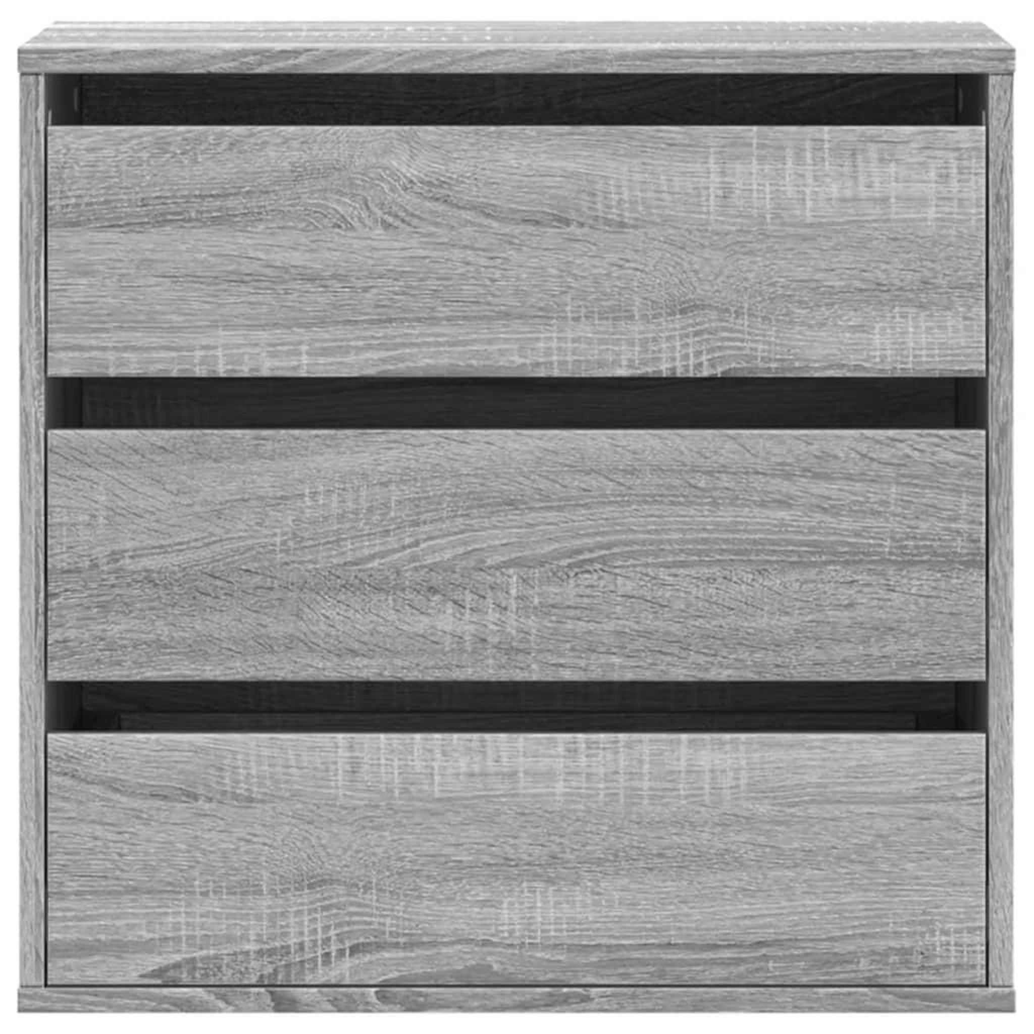 Voir la diapositive 4 : VIDAXL Commode d'angle sonoma gris 60x41x58 cm bois d'ingenierie