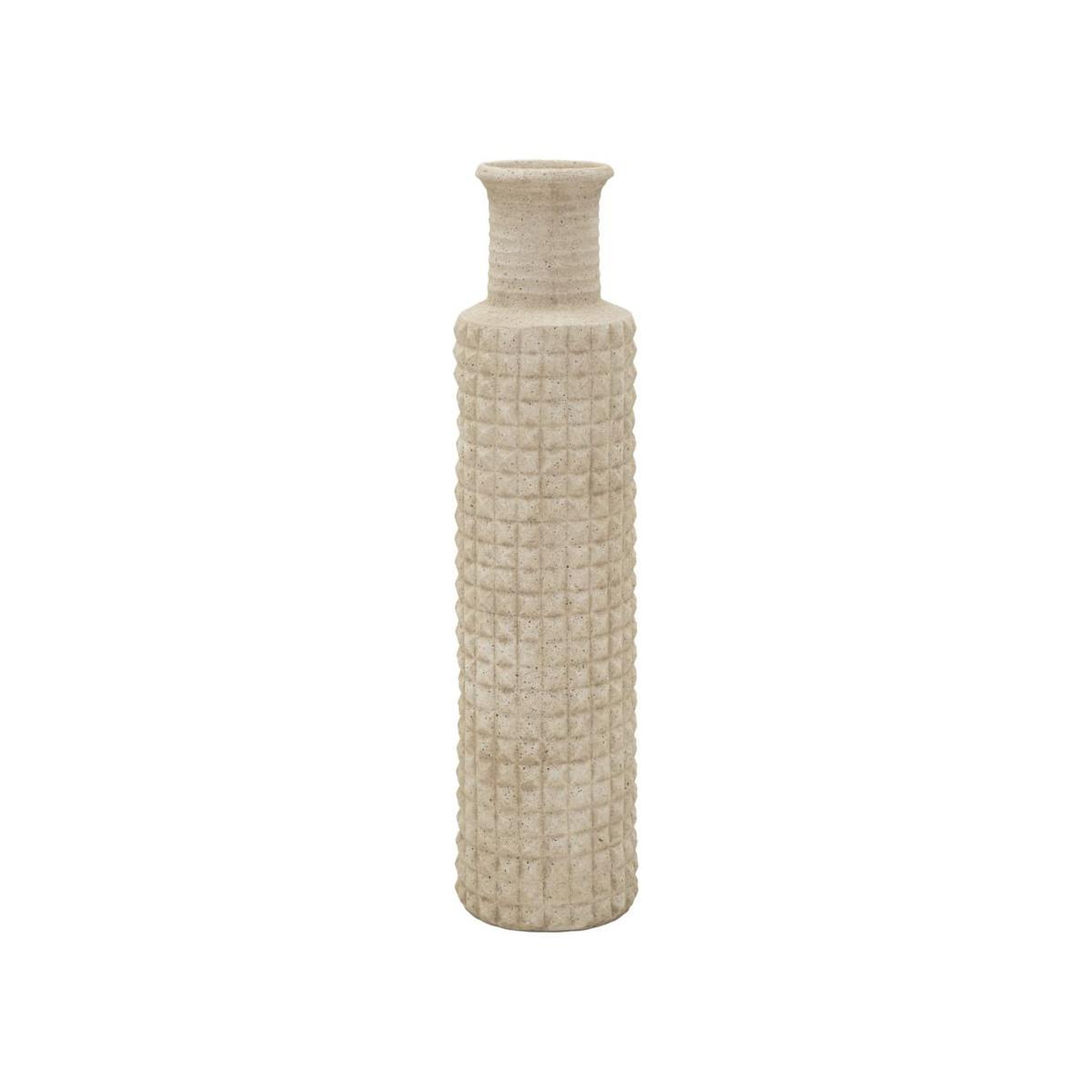 Paris Prix Vase design effet sable  sand  97cm beige