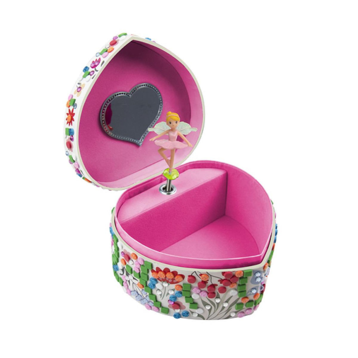 Au Sycomore Stick'n Fun - 3D Mosaïques - Boite a Musique Cœur