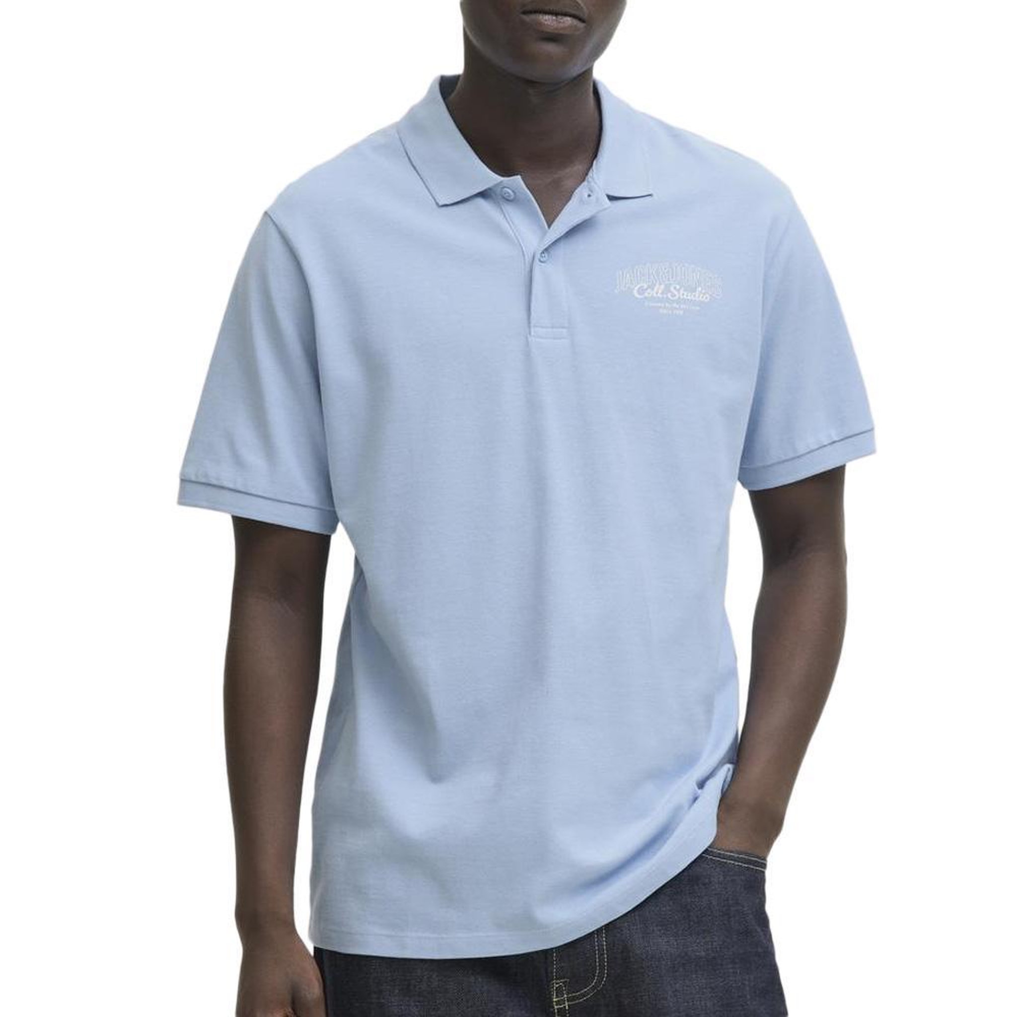 Jack & Jones Polo Bleu Homme Jack & Jones Makoto