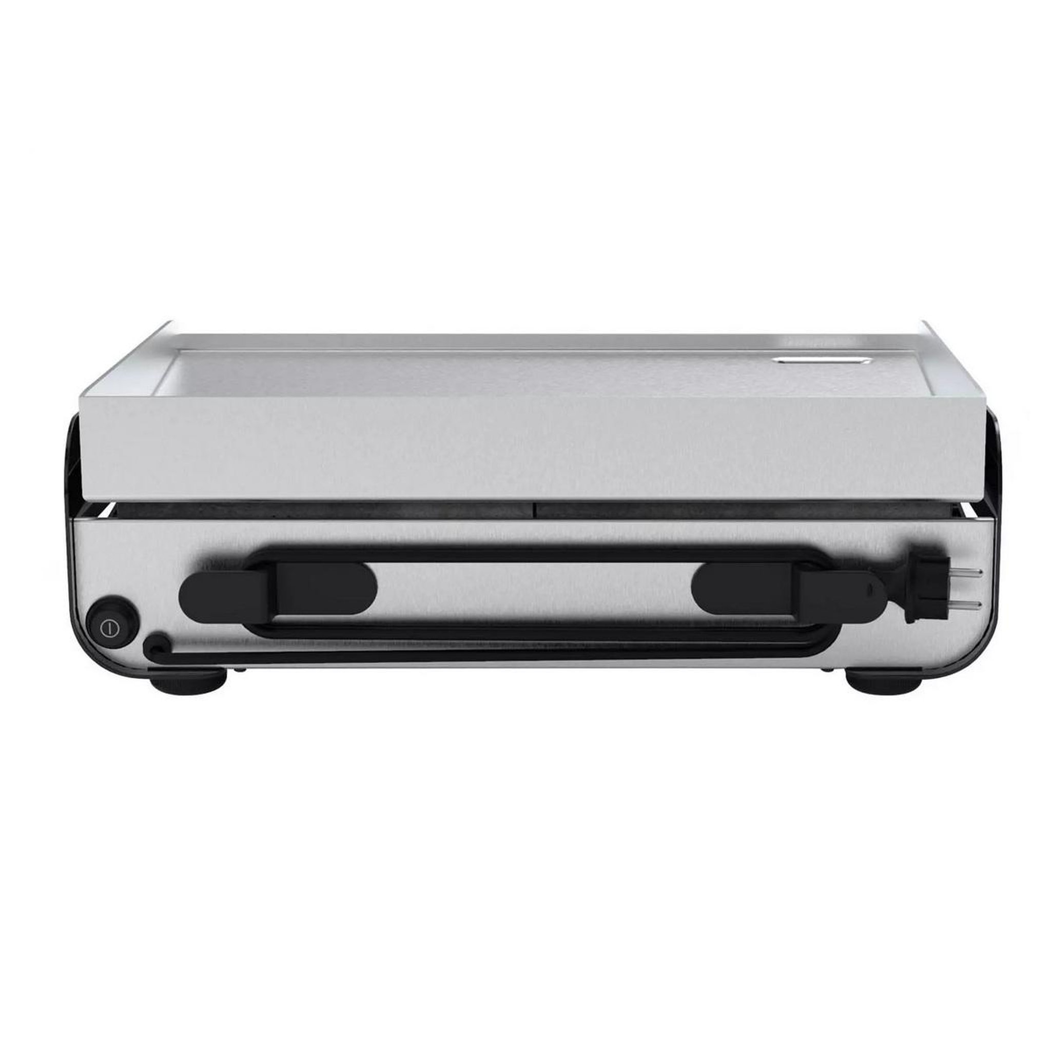Voir la diapositive 2 : LAGRANGE Plancha électrique 2500w plaque en acier inoxydable 50x40cm - 219301