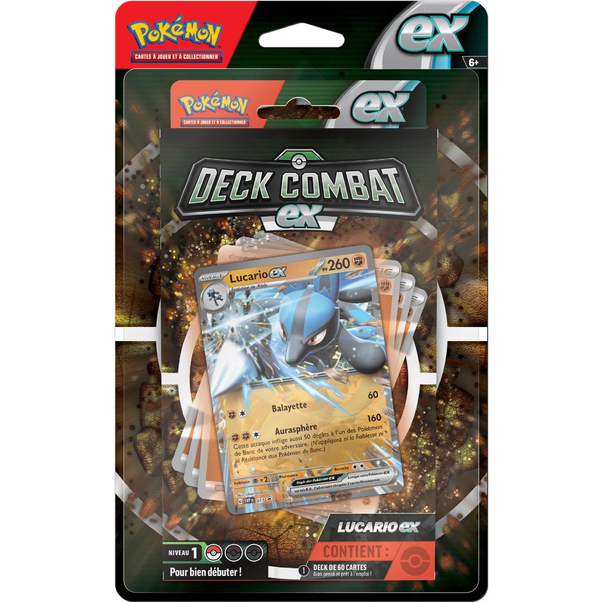 Voir la diapositive 2 : ASMODEE Deck de combat Pokémon 