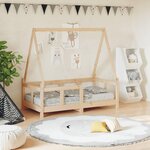 VIDAXL Cadre de lit pour enfant 70x140 cm bois de pin massif
