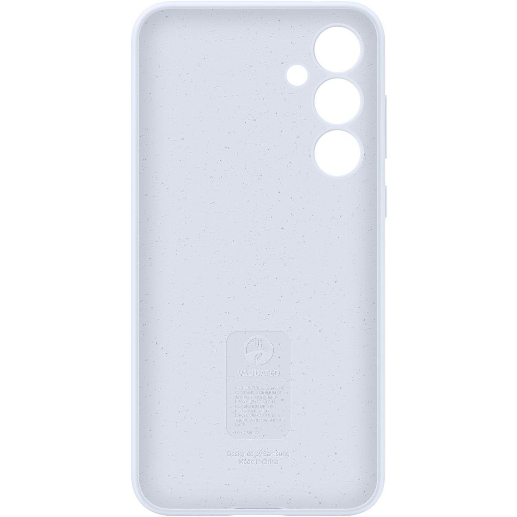 Voir la diapositive 2 : Samsung Coque Samsung A55 5G silicone Bleu Polaire