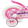 Voir la diapositive 3 : MINNIE Vélo enfant 10'' Minnie / Disney , 2 stabilisateurs amovibles, garde boues et panier avant ! Marque
