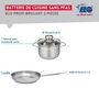 Voir la diapositive 2 : 666 Barcelona Ensemble de 1 Poêle de cuisson 24 cm et 1 faitout 16 cm Elo Profi Brillant