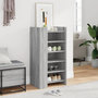 Voir la diapositive 3 : VIDAXL Armoire à chaussures sonoma gris 52x37,5x100 cm