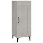 Voir la diapositive 2 : VIDAXL Buffet Gris béton 34,5x34x90 cm Bois d ingénierie