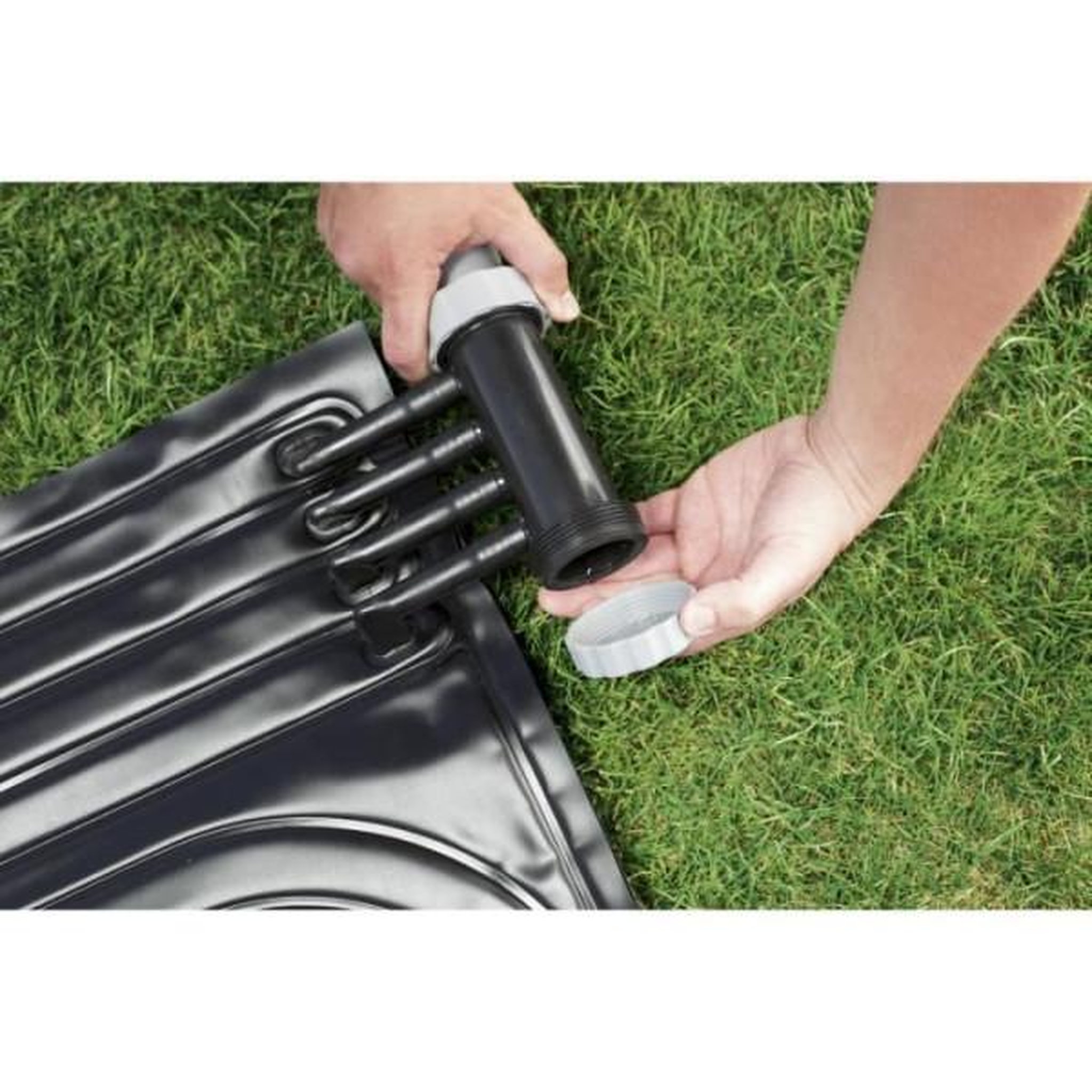 Voir la diapositive 3 : BESTWAY Tapis de solaire chauffant - Bestway - Pour piscine bestway - Noir