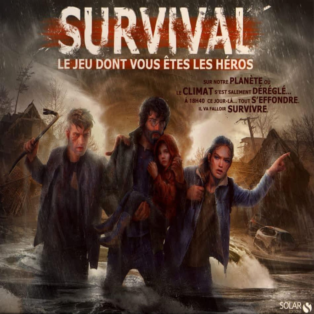 SURVIVAL. LE JEU DONT VOUS ETES LE HEROS, Pignat Coline