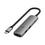 Voir la diapositive 2 : SATECHI Hub USB-C Satechi Slim Multiport 4-en-1
