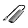 Voir la diapositive 2 : SATECHI Hub USB-C Satechi Slim Multiport 4-en-1