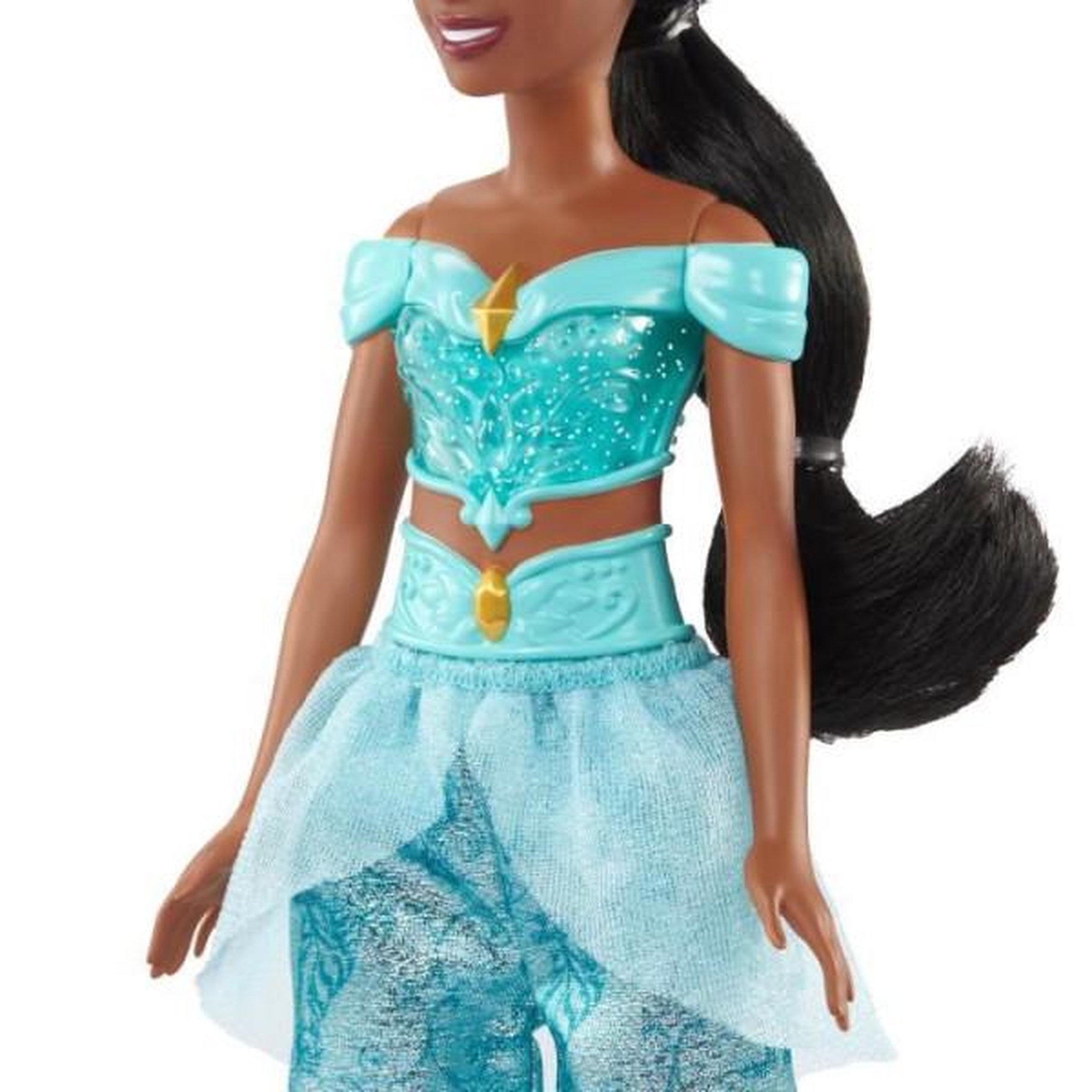 Voir la diapositive 6 : DISNEY PRINCESS Jasmine Poupée 29 cm, Mattel Poupée Disney Princesses habillage et accessoires HLW12
