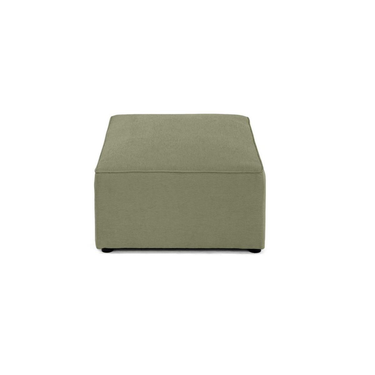 BEST MOBILIER Topaze - pouf - en tissu