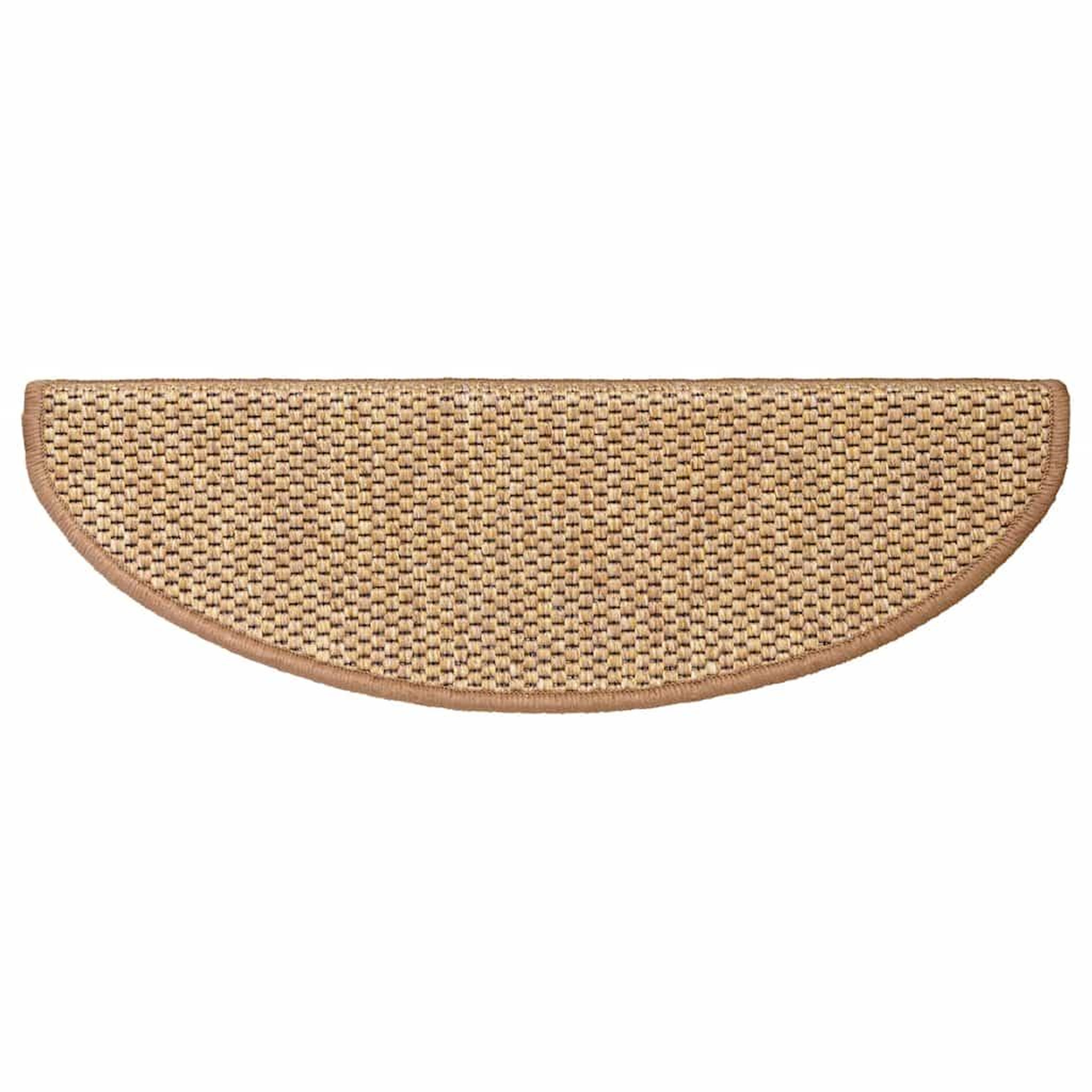 Voir la diapositive 5 : VIDAXL Tapis d'escalier autocollants 30 pcs 65x21x4 cm sisal