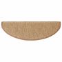 Voir la diapositive 5 : VIDAXL Tapis d'escalier autocollants 30 pcs 65x21x4 cm sisal