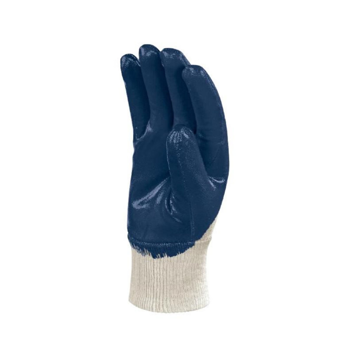 NOTRE SELECTION Gant de travail NI150 en coton enduit nitrile blanc bleu T8 1190B T.08