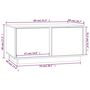 Voir la diapositive 6 : VIDAXL Table basse Marron miel 80x50x40 cm Bois massif de pin