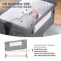 Voir la diapositive 5 : KINDERKRAFT Lit cododo neste bois pratique et confortable
