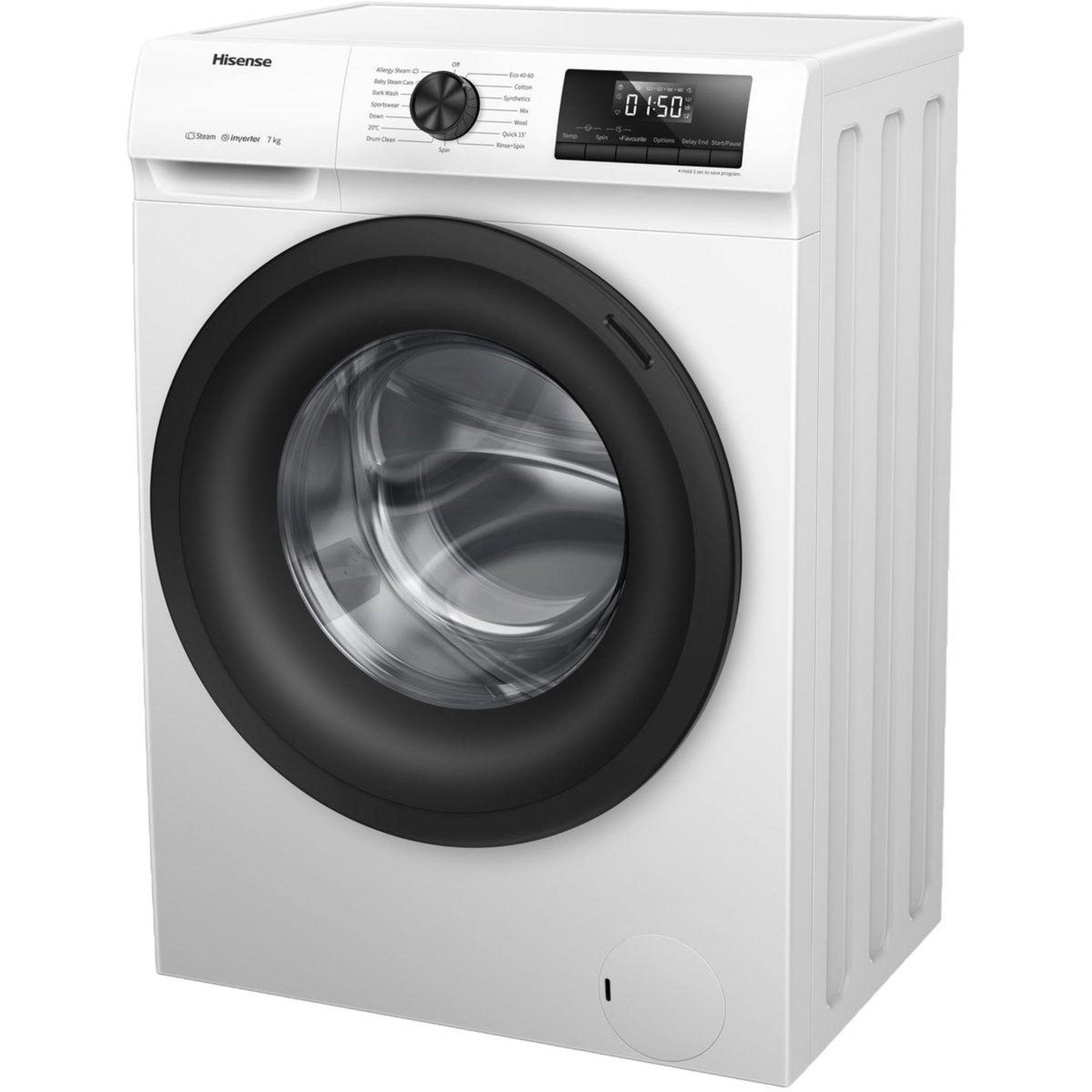 Voir la diapositive 5 : Hisense Lave linge compact WFQE7014EVM