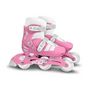 Voir la diapositive 2 : STAMP Patins en ligne 2-en-1 - STAMP - SKIDS CONTROL - 3 roues - Taille 27-30 - Rose