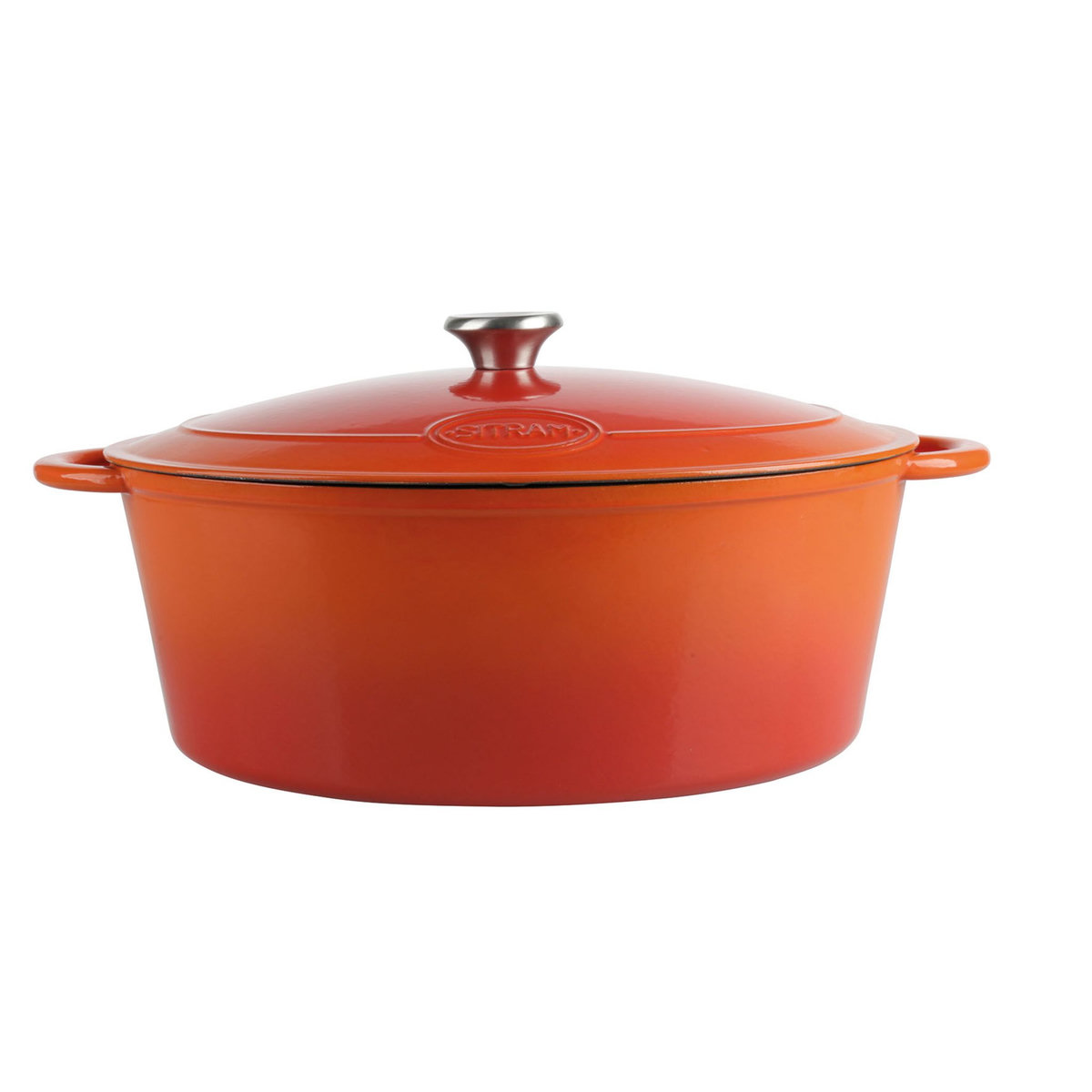 SITRAM Cocotte ovale 9 L orange