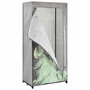 Voir la diapositive 4 : VIDAXL Garde-robe New York 75x45x160 cm Tissu