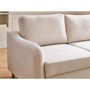 Voir la diapositive 3 : LISA DESIGN Will - canapé 3 places - convertible - en tissu