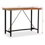 Voir la diapositive 6 : VIDAXL Ensemble de bar 7 pcs Bois massif recycle