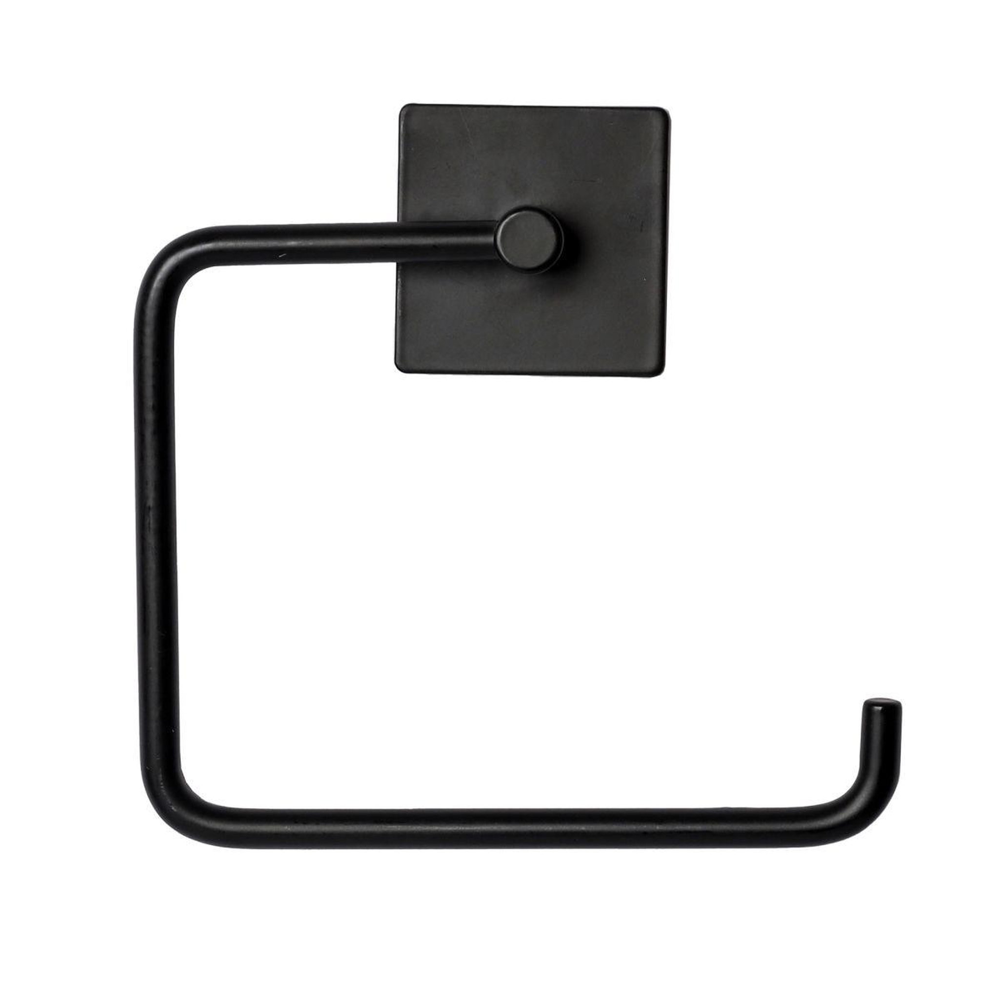 Douceur d'Intérieur Dérouleur papier wc adhésif   fixeo  15cm noir