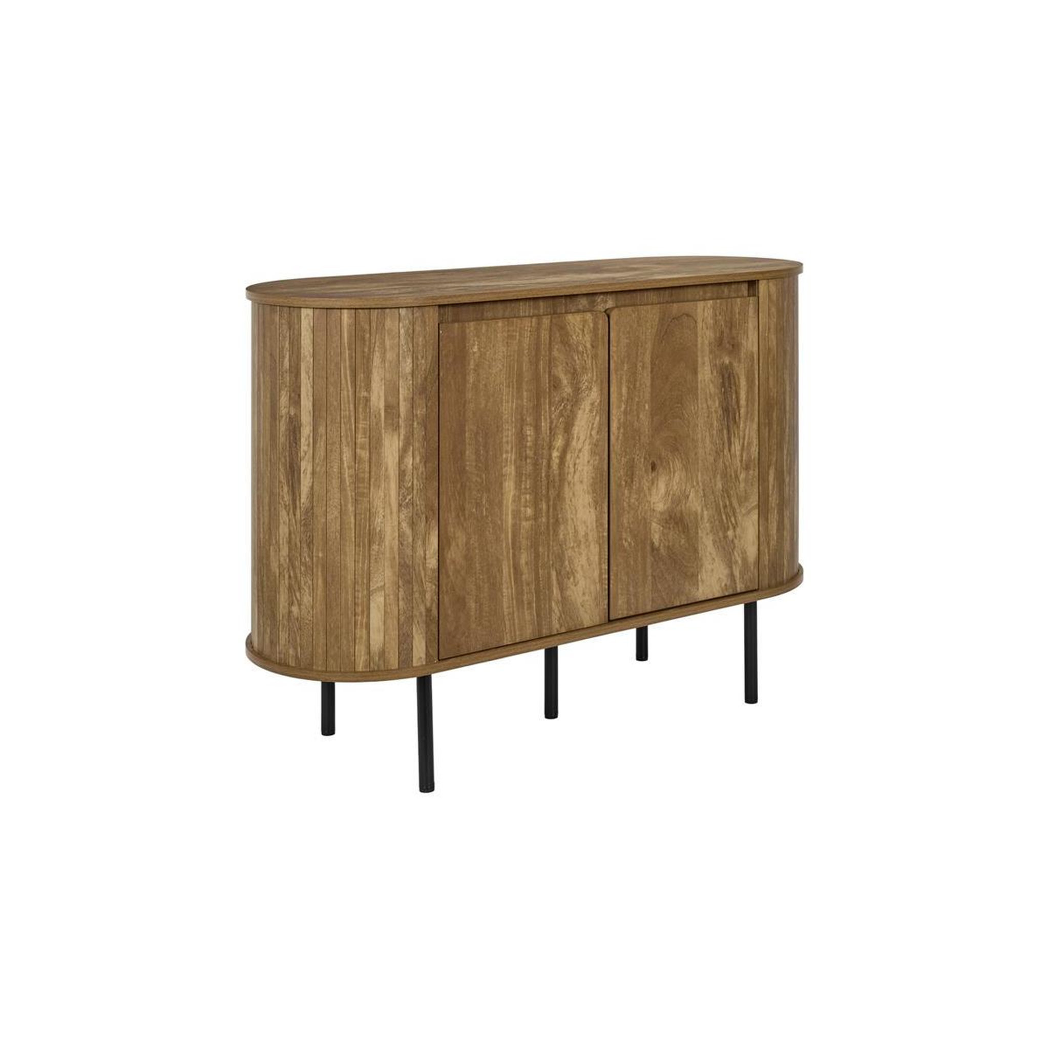 Voir la diapositive 3 : The Home Deco Factory Buffet 2 portes  heritage  110cm marron