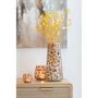 Voir la diapositive 4 : Paris Prix Vase Design en Verre  Gerard  36cm Ambre