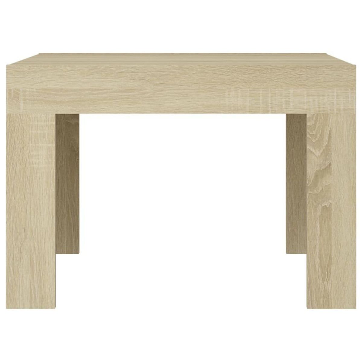 VIDAXL Table basse Chene sonoma 50x50x35 cm Bois d'ingenierie