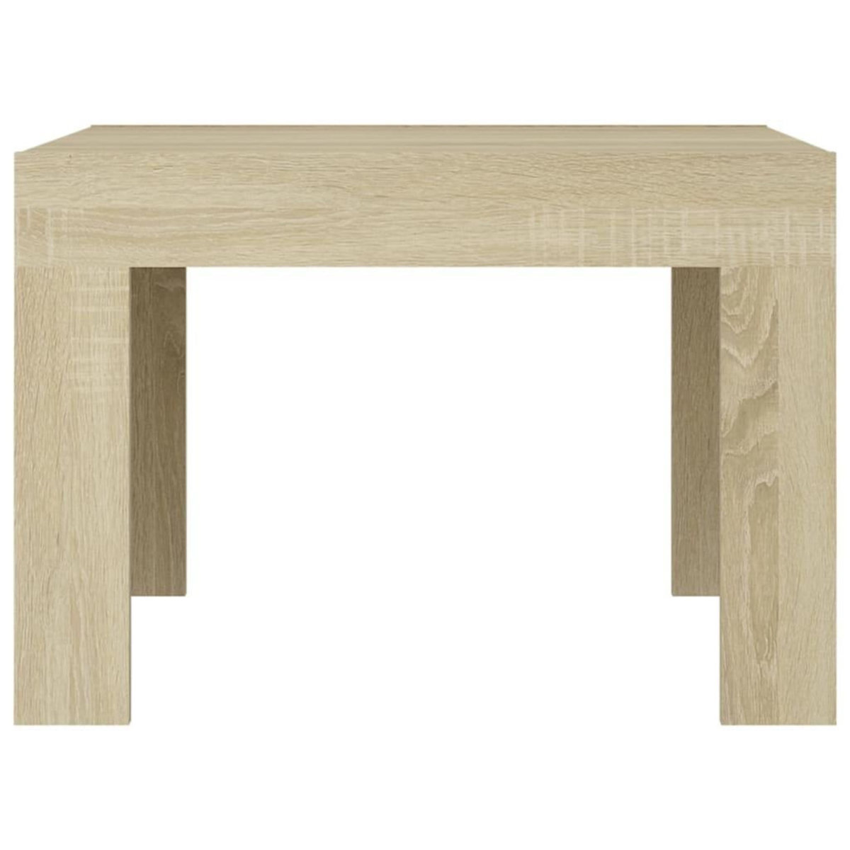 VIDAXL Table basse Chene sonoma 50x50x35 cm Bois d'ingenierie