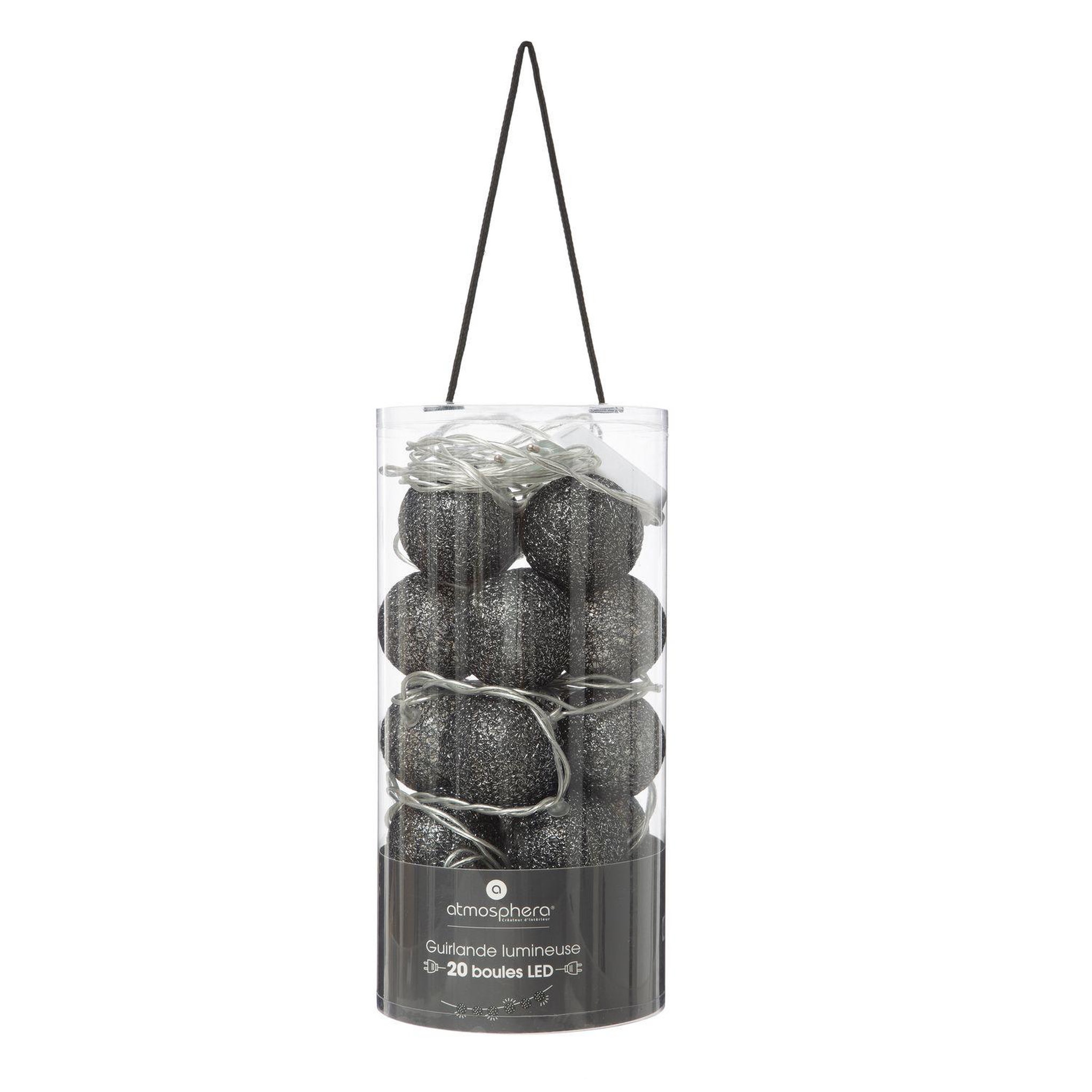 Voir la diapositive 3 : ATMOSPHERA Guirlande sur secteur LED 20 boules