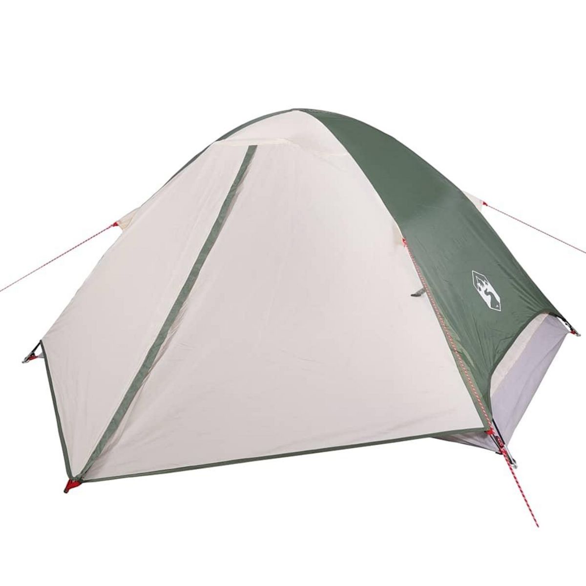 VIDAXL Tente de camping a dome 2 personne vert impermeable