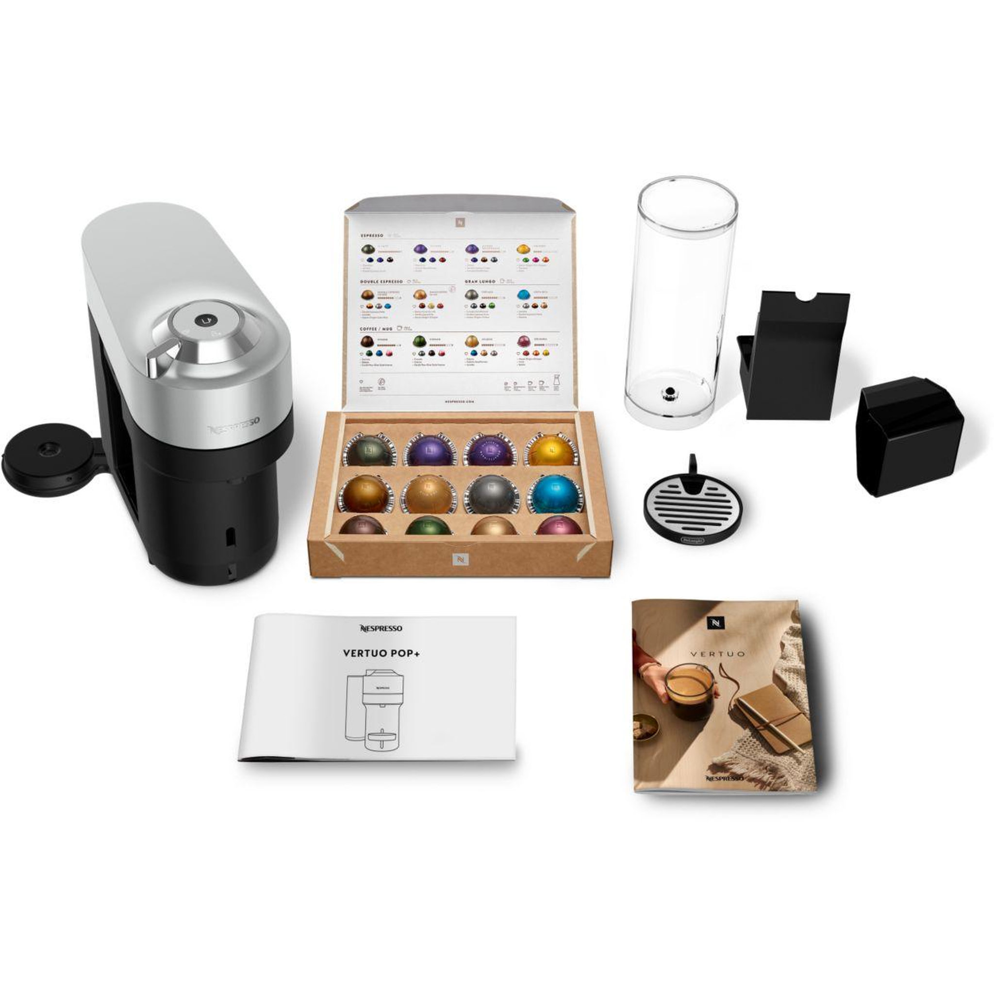 Voir la diapositive 4 : DELONGHI Nespresso vertuo pop+ noir env95.s