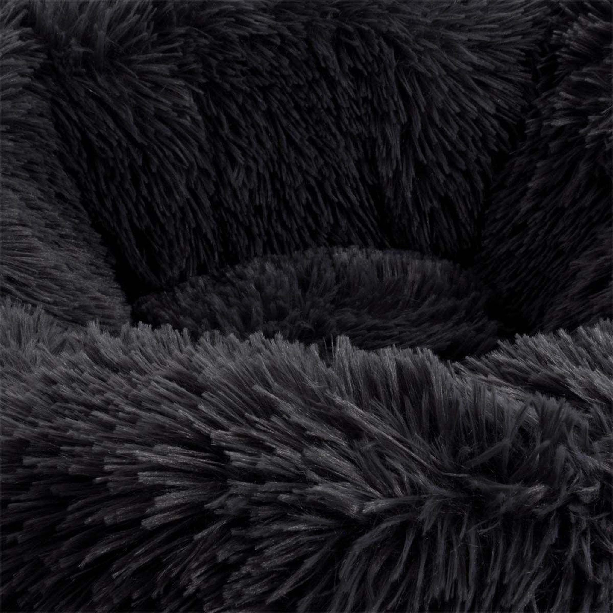 Voir la diapositive 2 : LOVE STORY Panier rond chien & chat  fluffy  75cm anthracite