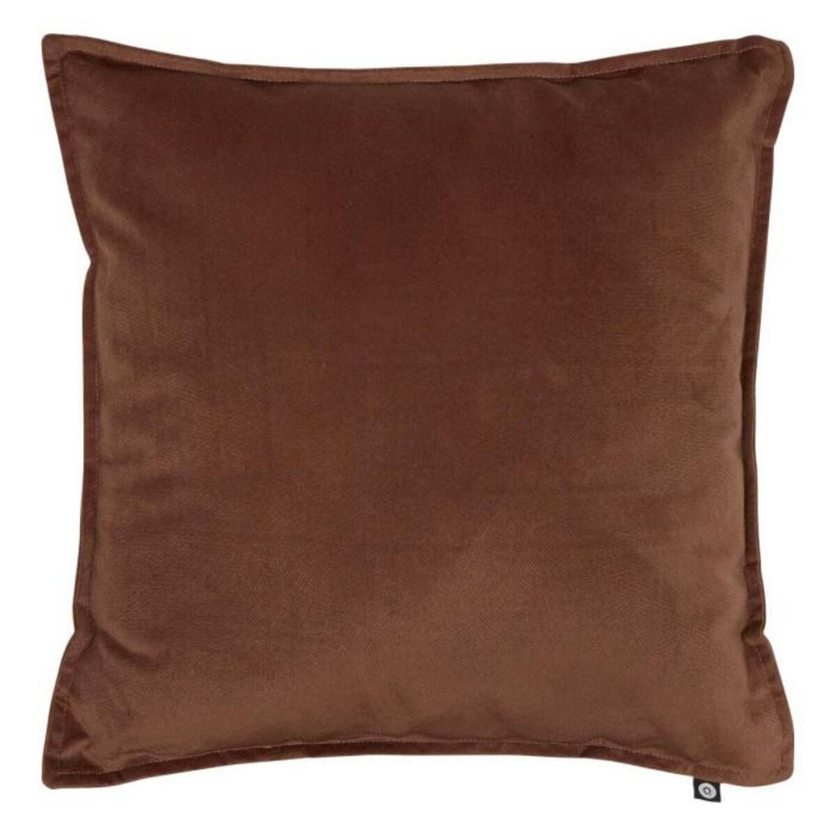 ATMOSPHERA Coussin Déco Uni  Lilou  45x45cm Marron Tonka
