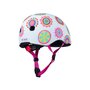 Voir la diapositive 2 : Micro Casque Vélo et Trottinette Doodle Dots  boucle magnétique  lumière LED intégrée  Taille M