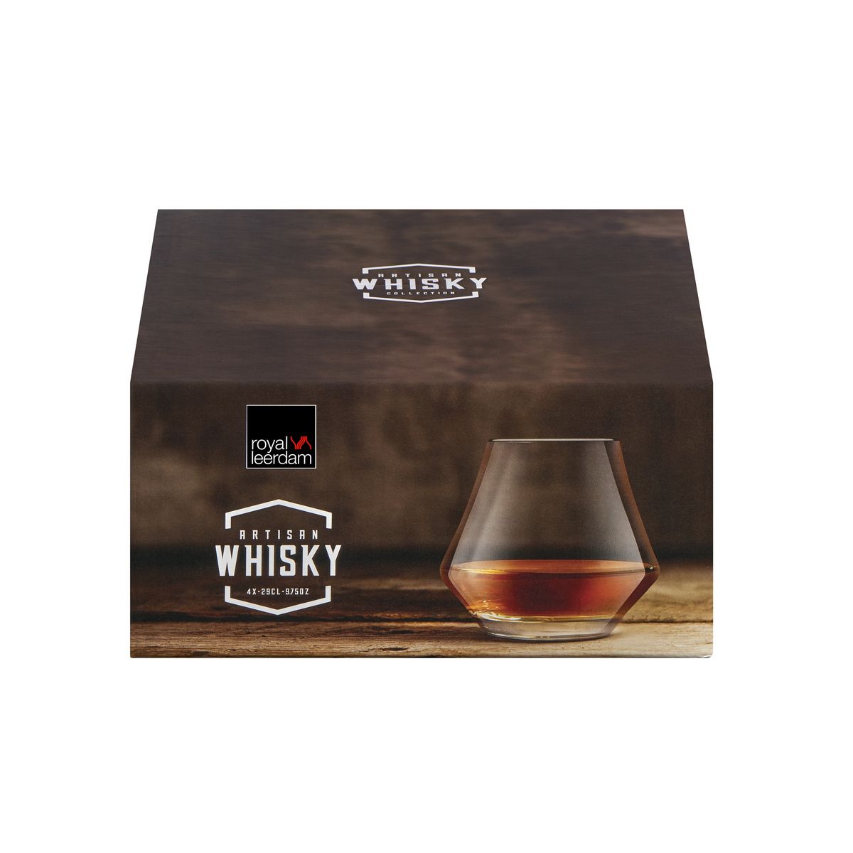 Lot de 4 verres de dégustation whisky 