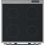 Voir la diapositive 2 : Whirlpool Cuisinière vitrocéramique WS68V8CCX/FR Steam+
