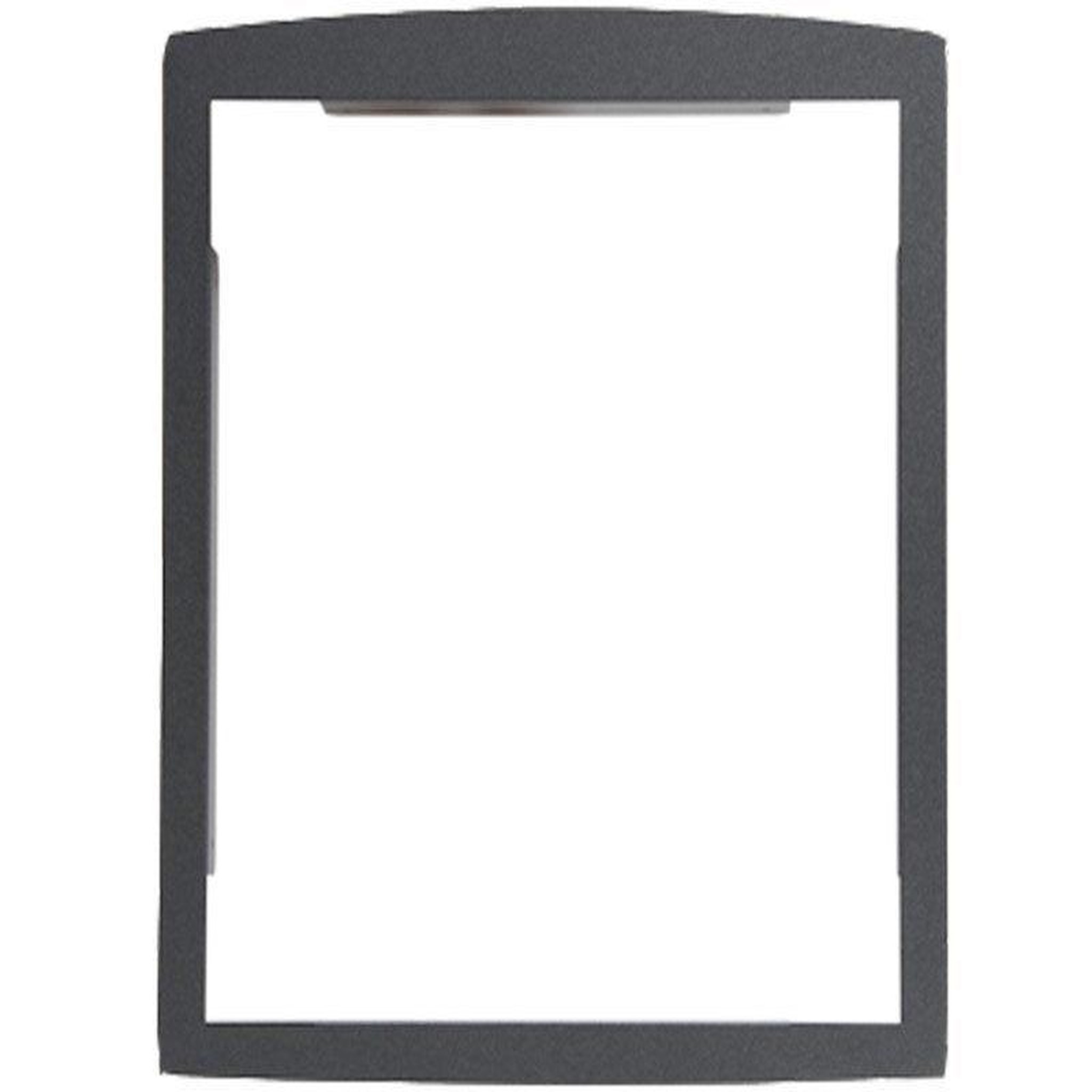 RENZ Cadre D'Encastrement H.33.65 X L.32.65 X P.3.5 Cm Renz, Gris Anthracite