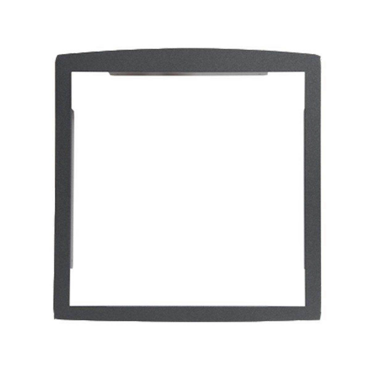 RENZ Cadre D'Encastrement H.33.65 X L.32.65 X P.3.5 Cm Renz, Gris Anthracite