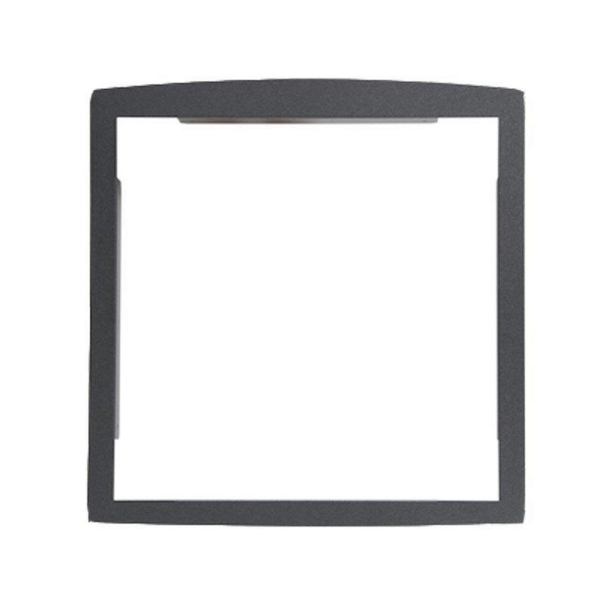 RENZ Cadre D'Encastrement H.33.65 X L.32.65 X P.3.5 Cm Renz, Gris Anthracite