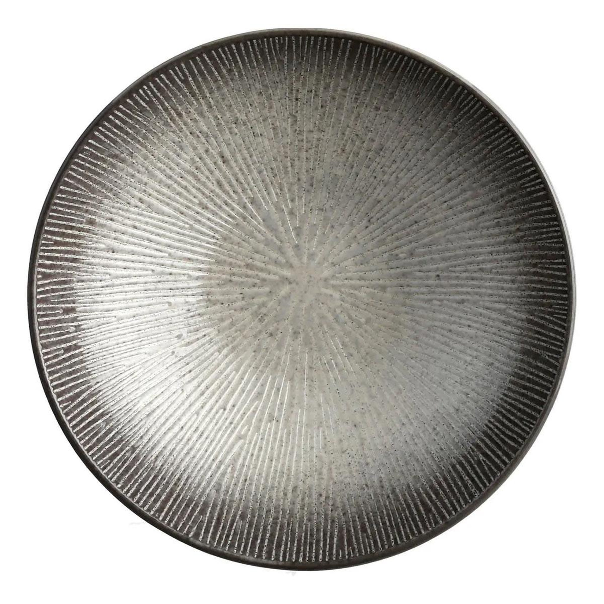 SECRET DE GOURMET Lot de 6 Assiettes Creuses  Atelier  19cm Gris