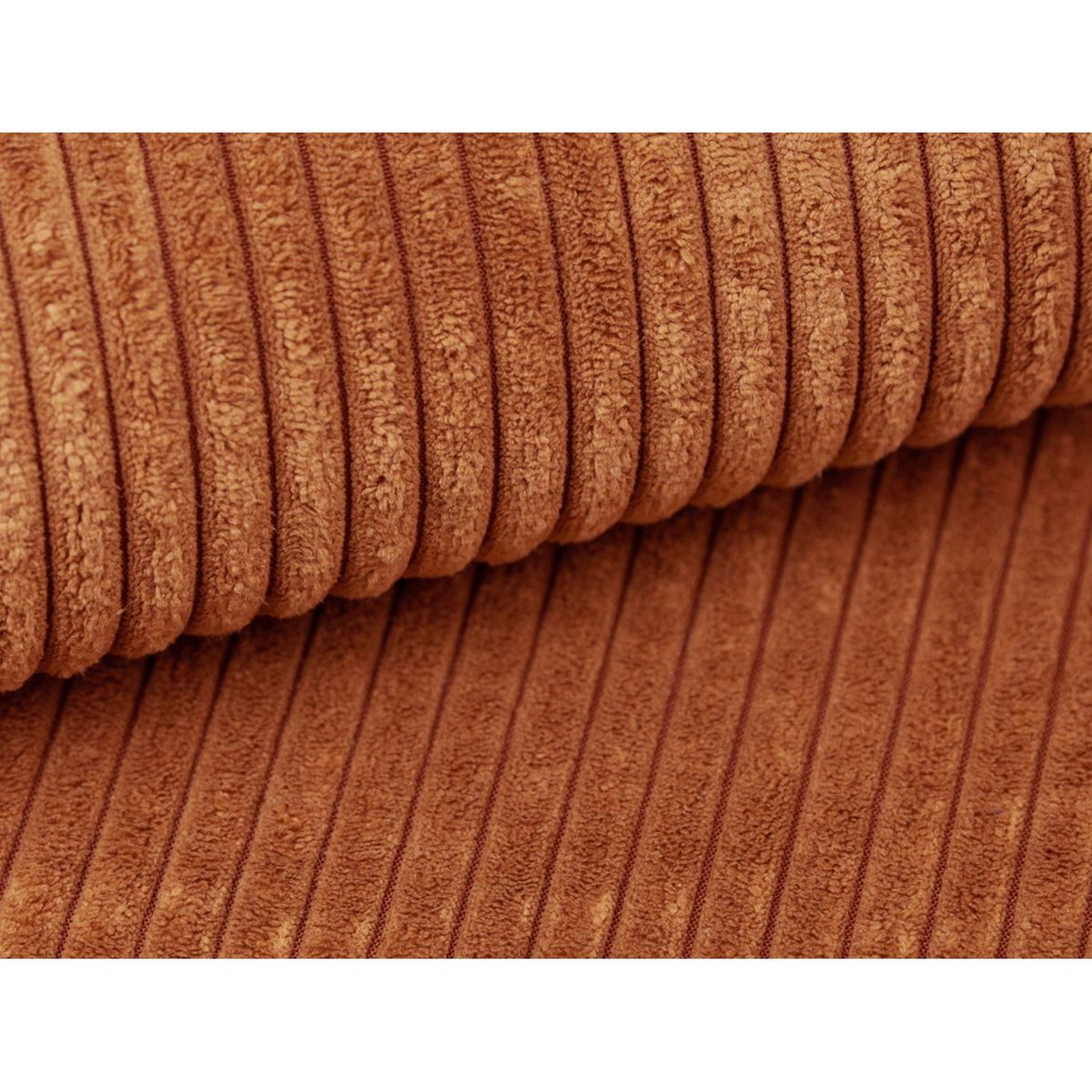 Pouf velours côtelé  DAPHNE