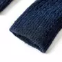 VIDAXL Cardigan tricote pour enfants bleu marine 92